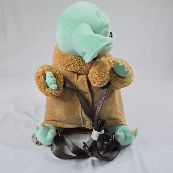 Disney Loungefly Star Wars The Mandalorian Child Baby Yoda mini backpack nwt - Picture 4 of 11